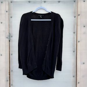 Forever 21 Black Cardigan